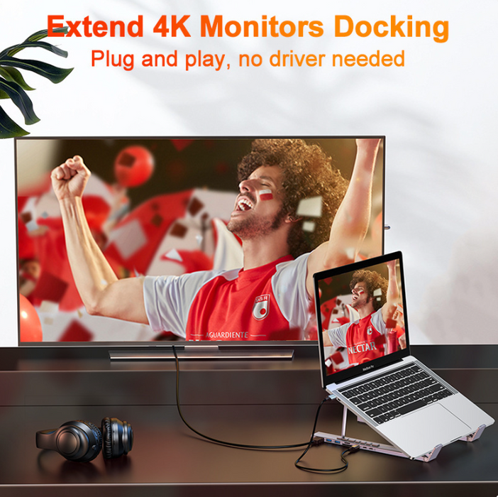 Laptop USB Organizer Dock