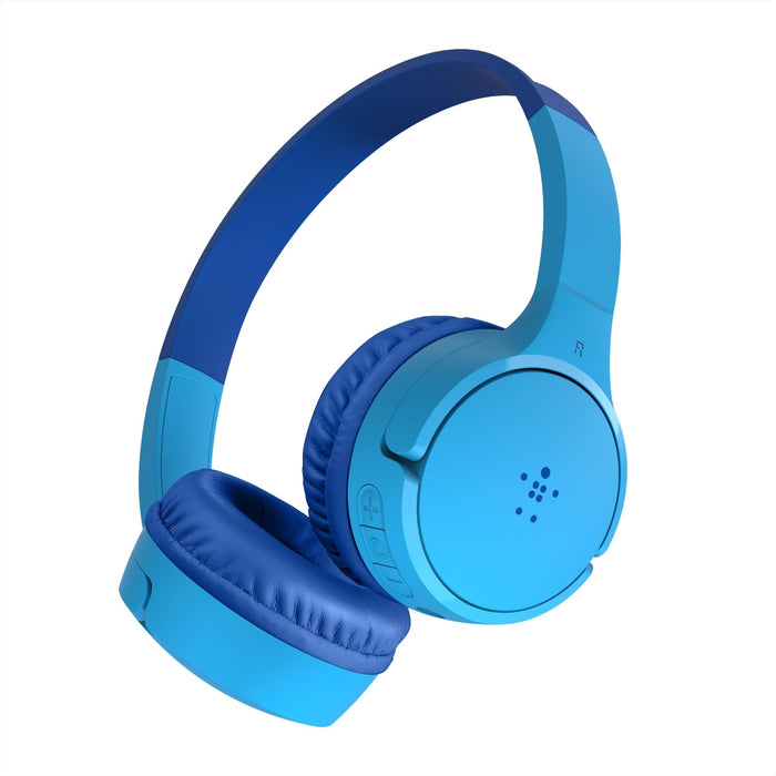 Belkin SoundForm Mini Wireless Kids Headphones – Blue
