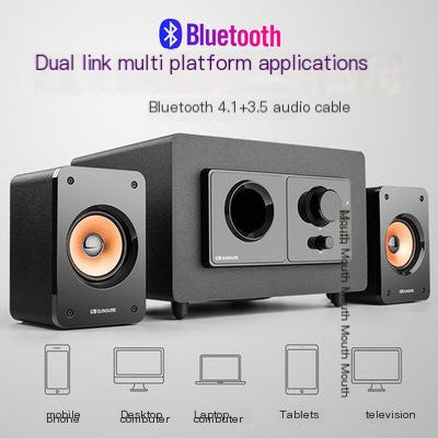 Sanxu Q60 Bluetooth Subwoofer Speaker System (2.1)