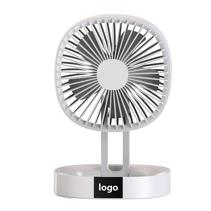 Compact USB Travel Fan – Quiet & Rechargeable