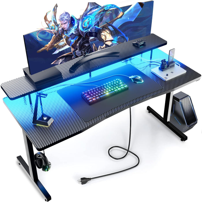 GTRACING PowerDesk 55" Gaming Station
