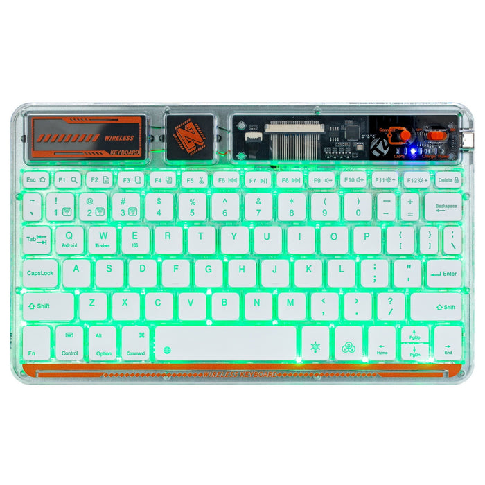 Backlit Bluetooth Keyboard for iPad, Android, Windows
