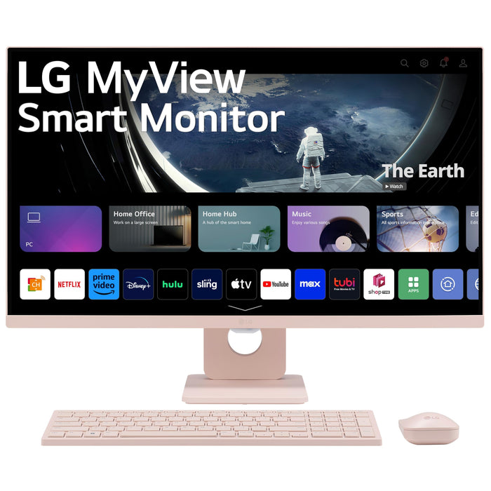 LG 27-inch FHD MyView Smart Monitor – webOS
