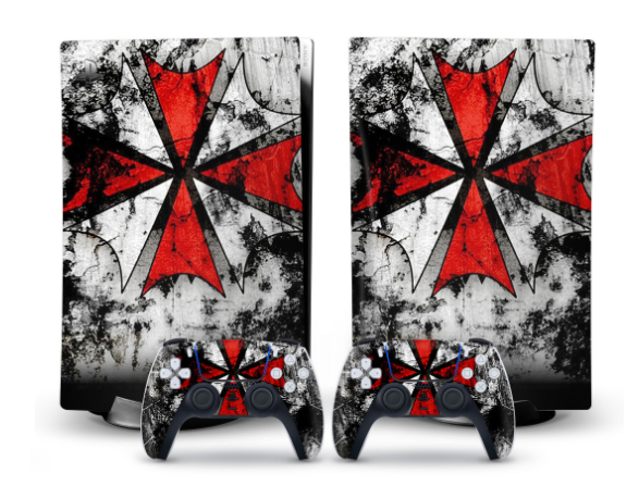 PS5 Console Designer Skin Set for Disc Version