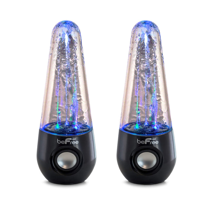 beFree Sound LED Dancing Water Bluetooth Speaker