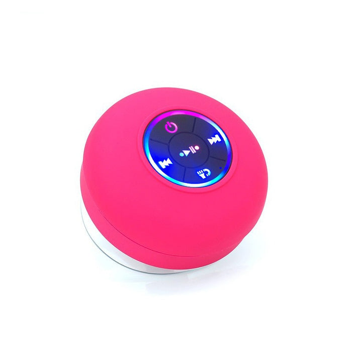Waterproof LED Bluetooth Speaker with Suction Cup
