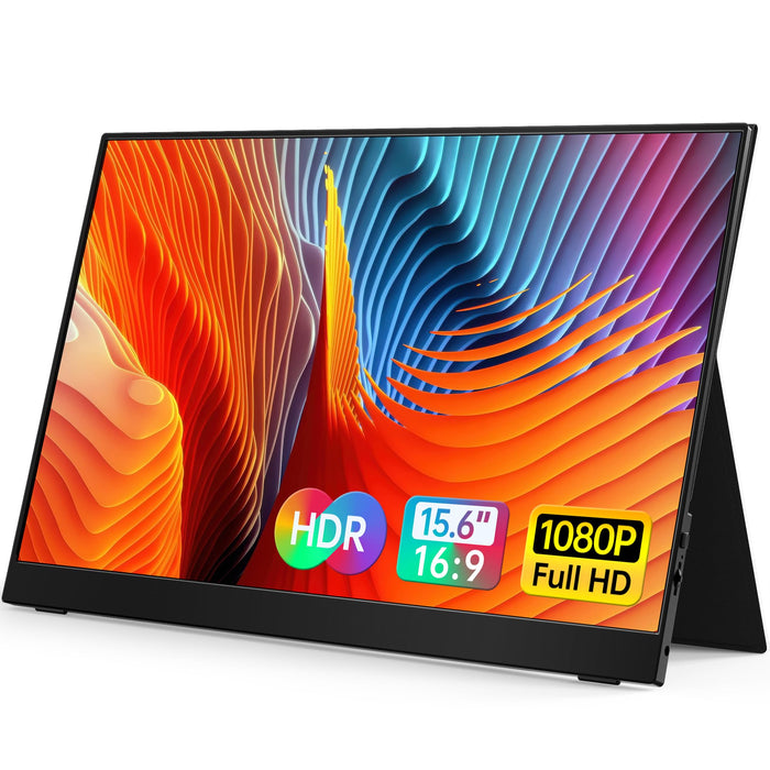 VILVA 15.6" Portable Monitor for Laptop (1080P)