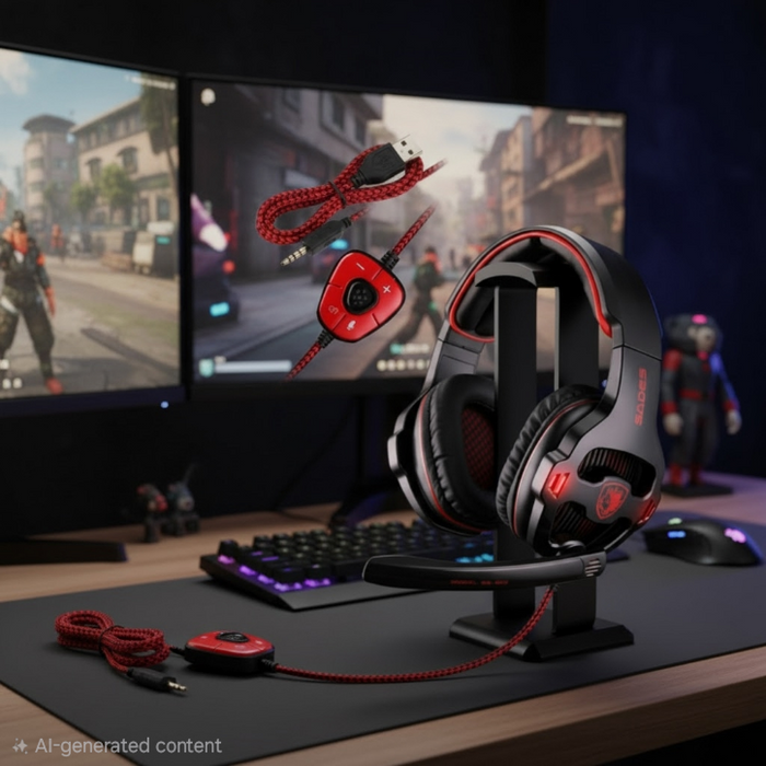 Over-Ear Gaming Headphones